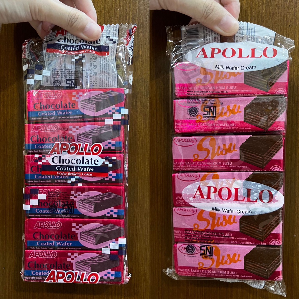 

APOLLO WAFER MILK CHOCOLATE / APOLO COATED WAFER