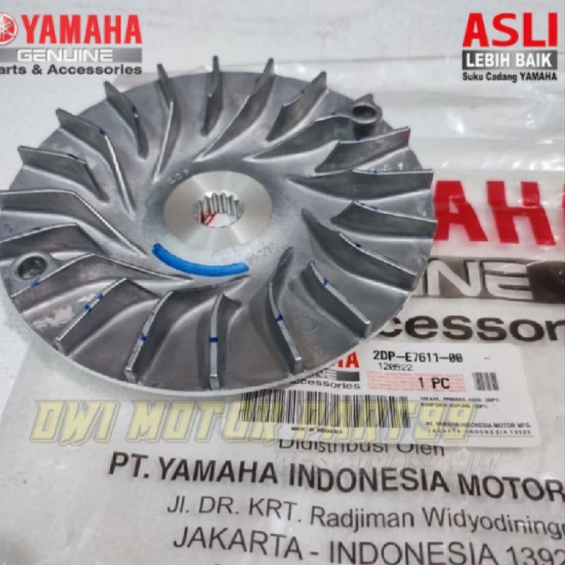 KIPAS PULLY DEPAN LAWAN RUMAH ROLLER NMAX N-MAX N MAX AEROX LEXI 2DP-E7611-00 ORIGINAL YAMAHA