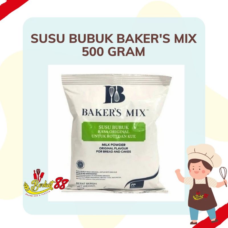 

Susu Bubuk Baker's Mix 500 gram