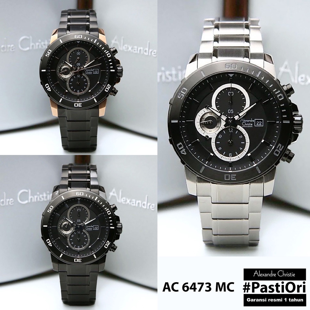 JAM TANGAN PRIA ALEXANDRE CHRISTIE AC 6473 / AC 6473 ORIGINAL