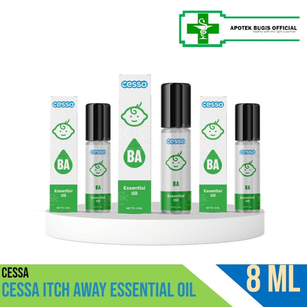 CESSA BABY ESSENTIAL OIL Bugs Away Size 8ML (Hijau)