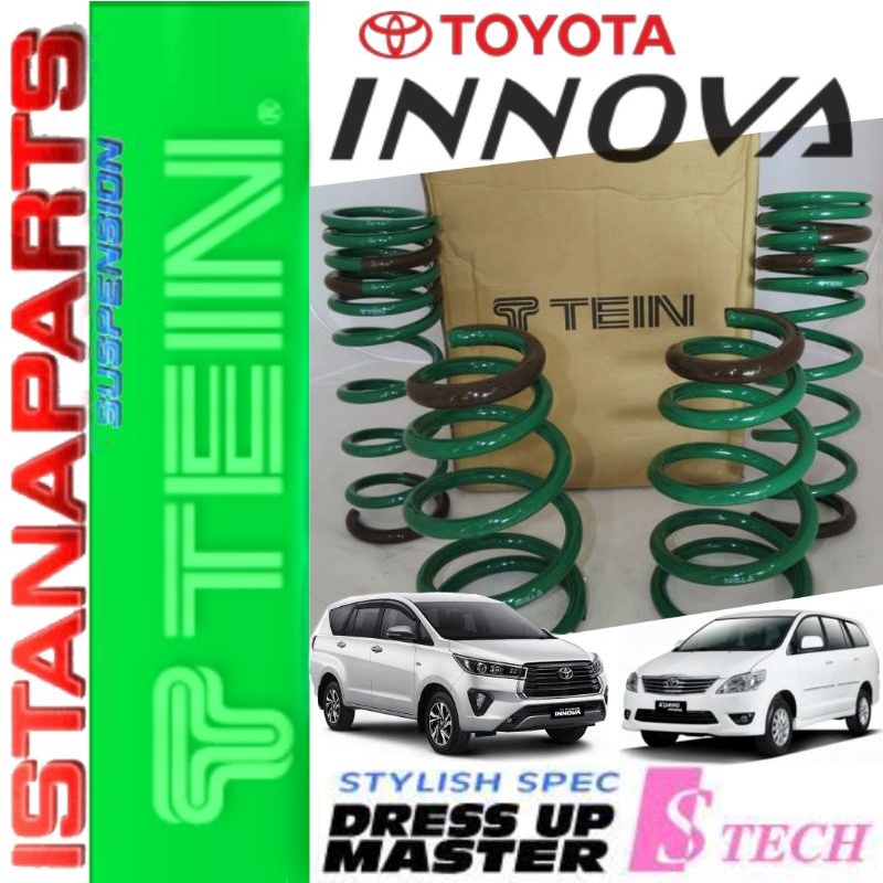 Lowering Kit / Per Ceper Set INNOVA BENSIN Merk Tein S-Tech S tech Original Japan