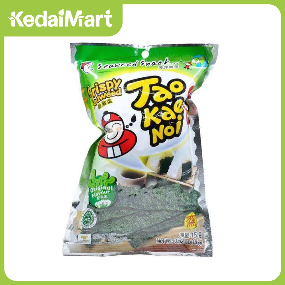 

Tao Kae Noi Crispy Seaweed Original 15 Gram