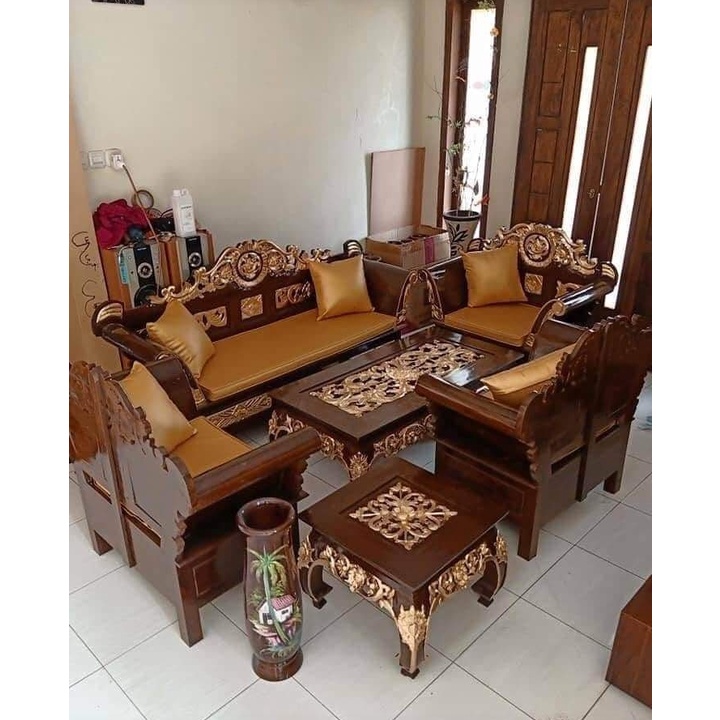 KURSI TAMU MADURA JATI/Kursi Ruang Tamu Kayu