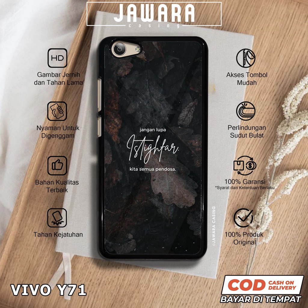 Case Vivo Y71 Case Hp Vivo Y71 Premium Glossy Case [ISLM] Jawara Casing Vivo Y71 Casing Hp Aesthetic