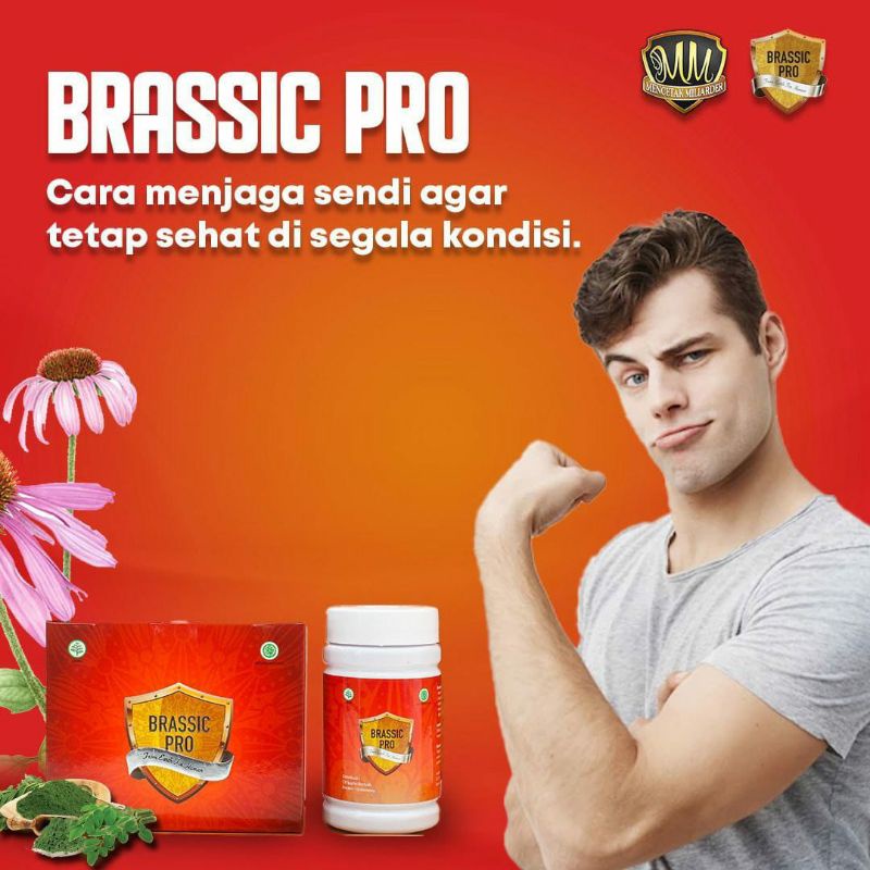 Brassic Pro 100% Original isi 40 Kapsul