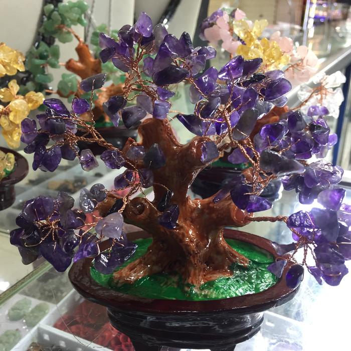 Pohon Keberuntungan FengShui Crystal Healing Energi Kesehatan