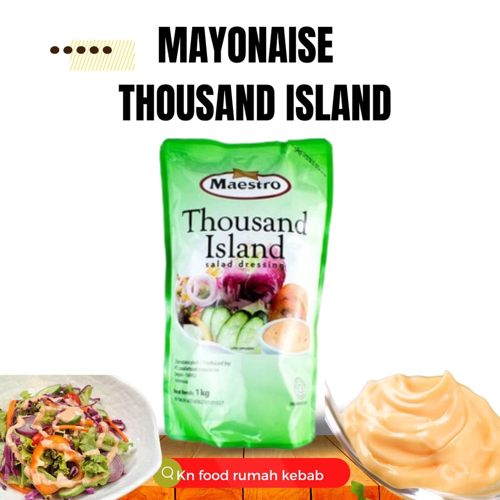 

Mayonaise Thousand Island 1 kg
