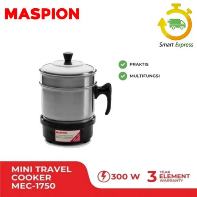 Maspion Slow Cooker Mini Travel Cooker MEC-1750