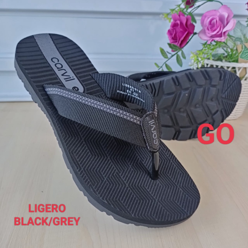 Gos CARVIL Sandal 39-43 Jepit Cowok Anti Selip Ant ORIGINAL keren Sandal Jepit Pria CARVIL Anti Air Ringan AwetTerbaru