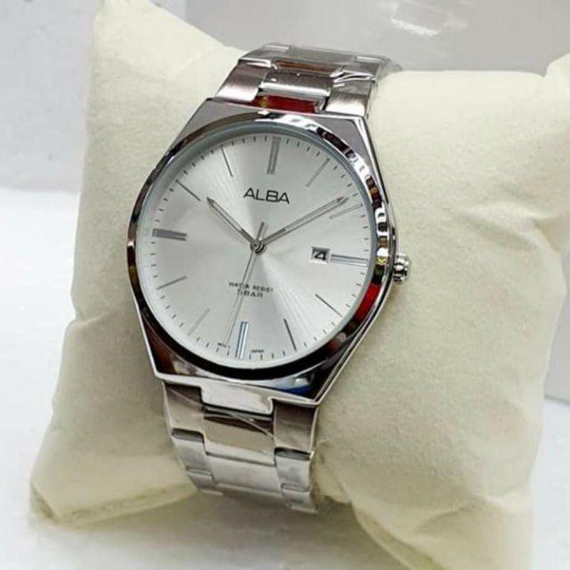 JAM TANGAN PRIA ALBA TANGGAL AKTIF WATER RESIST