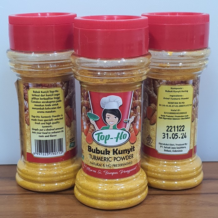 

TOPHO BUBUK KUNYIT / TURMERIC POWDER 50g