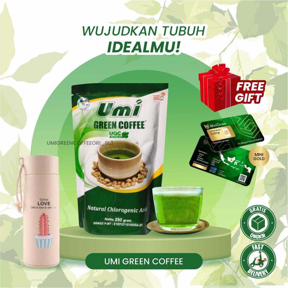 

Umi Green Coffee Biji Minuman Kopi Hijau Penurun Berat Badan Penghancur Lemak Secara Efektif By Umigreencoffeeori_sl3