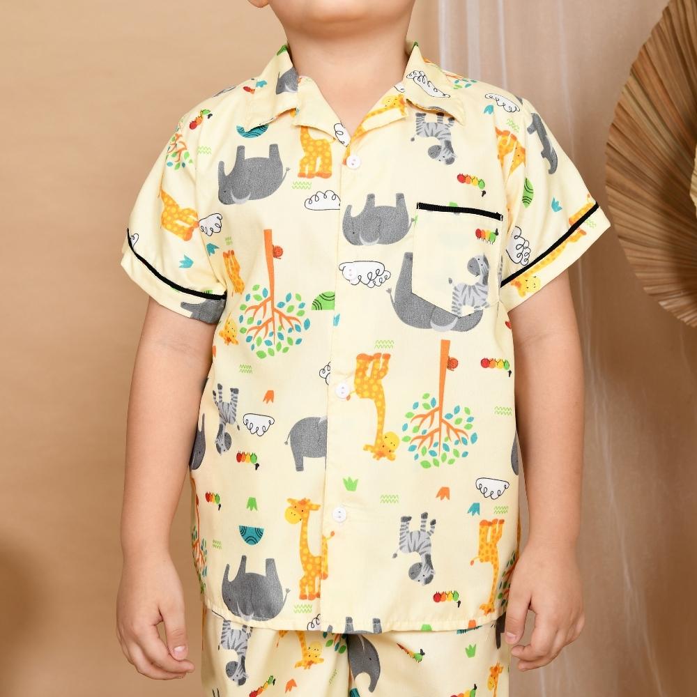 Cleopatra Piyama Anak Laki Usia 1 - 6 Tahun ( kids Size M / L / XL ) Bahan Microtex / Piyama Anak Cowo / Piyama Karakter / Piyama Motif Anak - Part 1