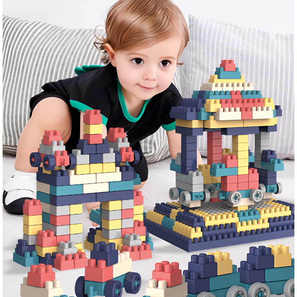 Paradise Lego Block Besar | Mainan Anak Laki Laki Building Block | Mainan Susun Block | Balok Blocks