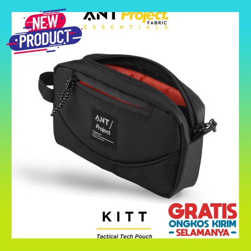 Sling Pouch Tas Dompet Tangan Pegang Kondangan Simpel Waterproof Anti Air Pria Cowok Pouch Bab Dompe