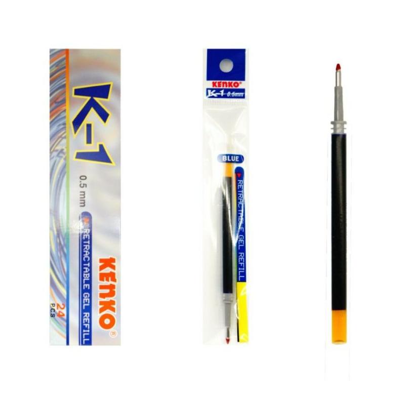 

ISI PULPEN / ISI ULANG PEN / REFILL PEN KENKO GEL K-1 GROSIR 24 PCS TERLARISS...,,,,,
