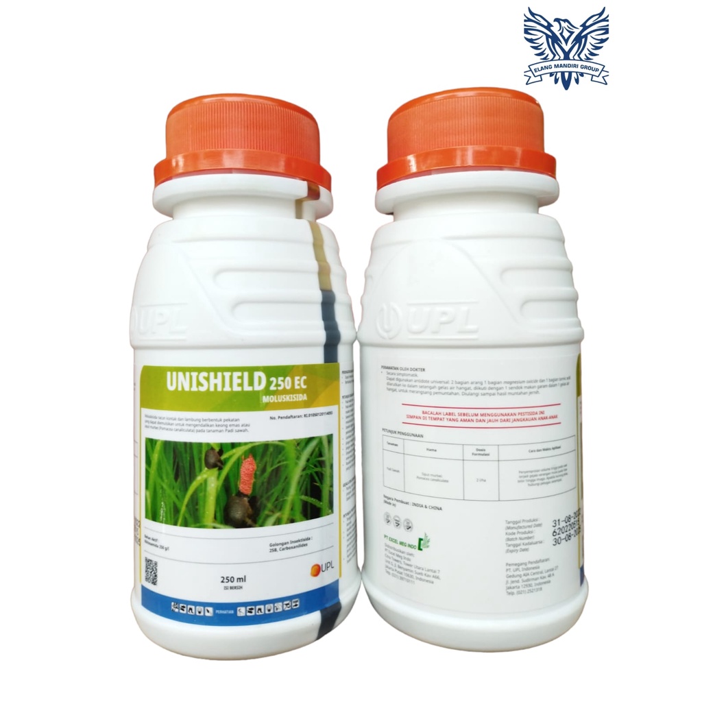 Unishield 250Ec 250ml  Moluskisida Niklosamida 250 g/l