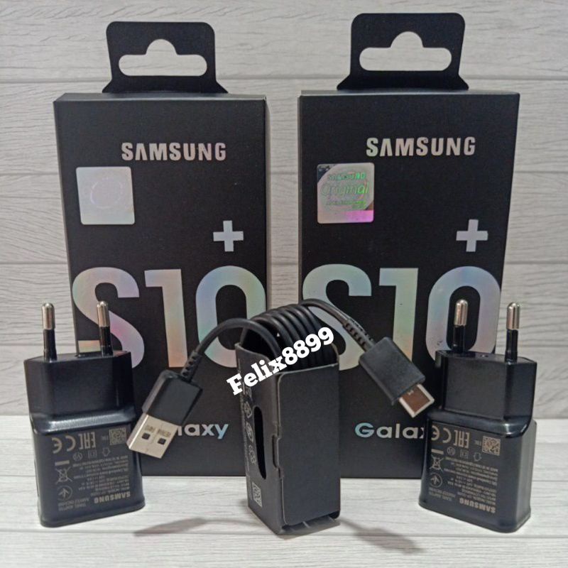 Charger Samsung A20S A30S A50S A21S Original 100% 15W USB Type C Fast Charging