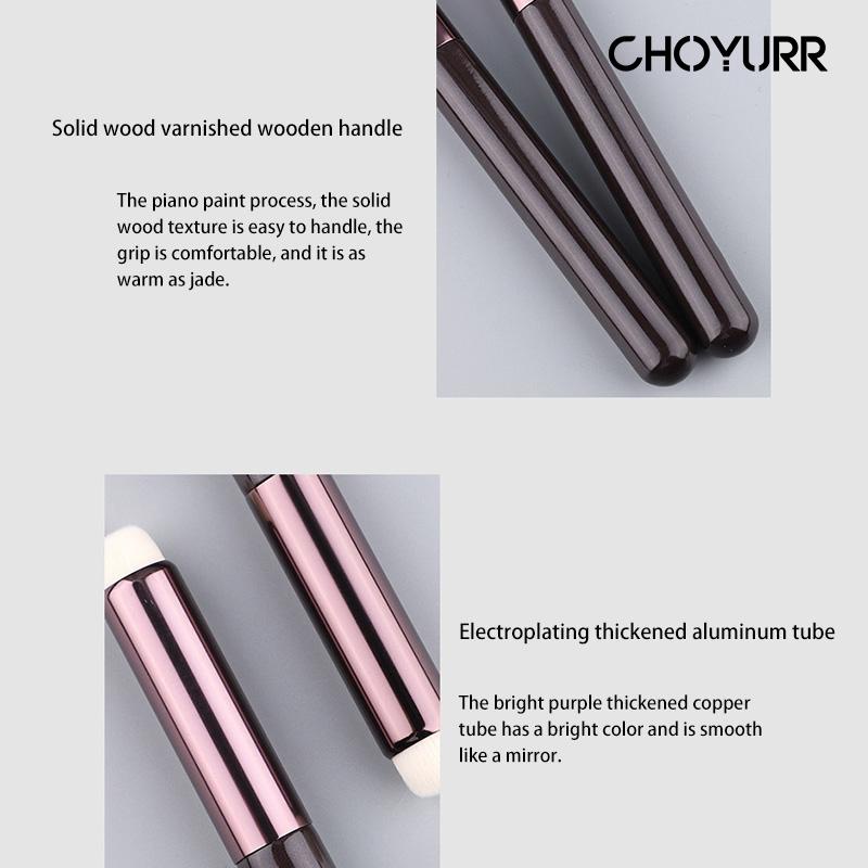 【COD】1 Pcs Multifungsi Concealer Brush Lipstik Smudge Brush Korea Wanita Soft Wol Batang Pendek Untuk Lipstik / Concealer Import-CH