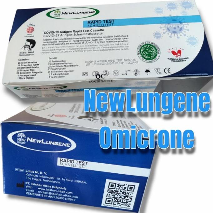 New Lungene Omicron Antigen isi 25 Test