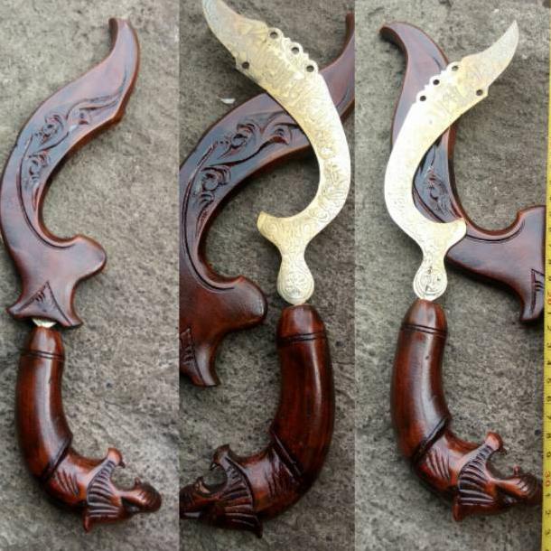 [COD] Pusaka kujang prabu Siliwangi Kuningan 100% asli SALE Kode 831