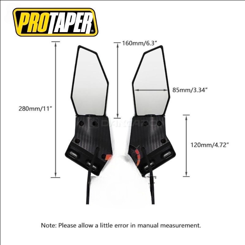 SPION WINGLET FAIRING PLUS LAMPU SEN NMAX PCX AEROX ZX25R NINJA 250Fi CBR R15 R25