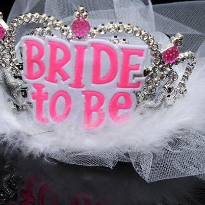PROMOSI  1.1 Happymunday Mahkota / Crown Bride To Be / Bridal Shower [KODE 338]