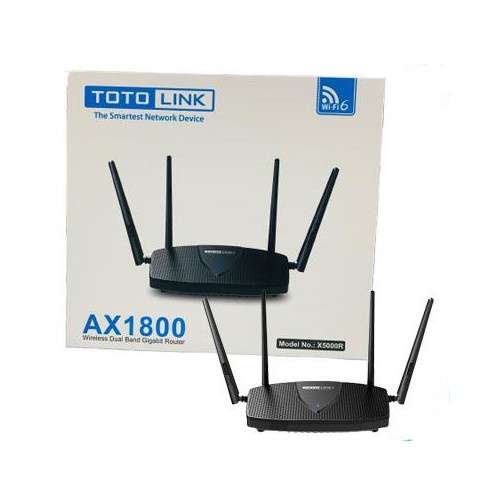 Totolink X5000R Wireless AX1800 - WIFI 6 support