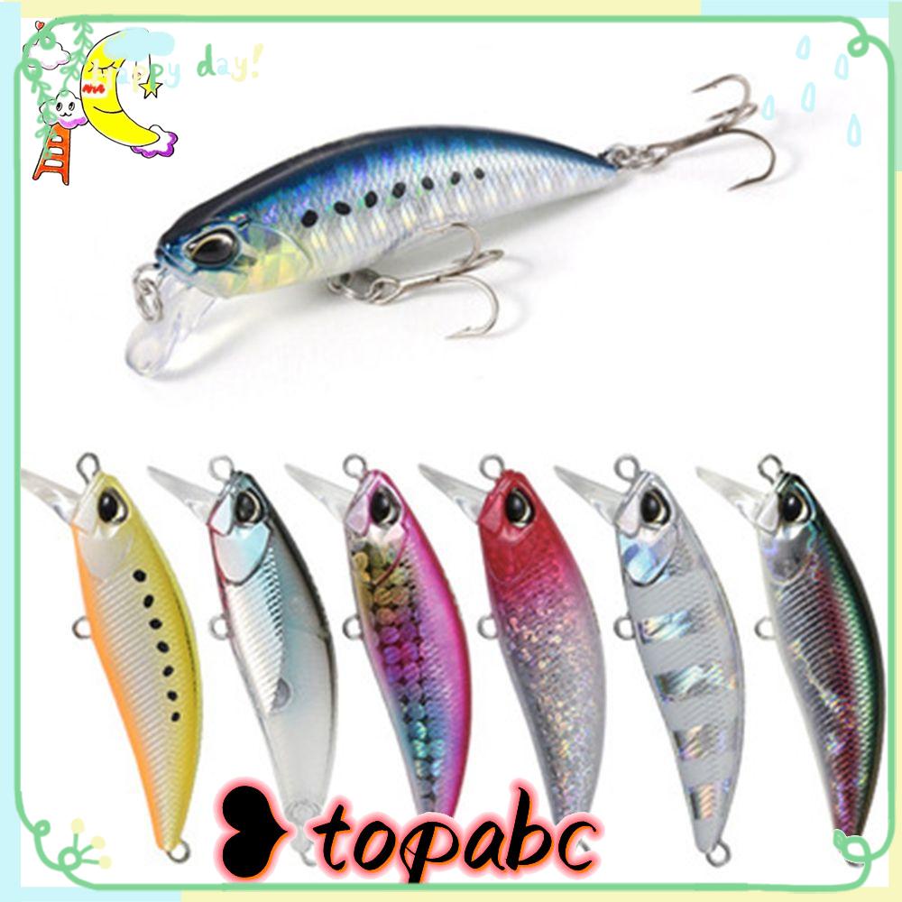 Umpan Ikan Kecil Tenggelam TOP 48mm/4.8g Crankbaits Tackle Minnow Lures