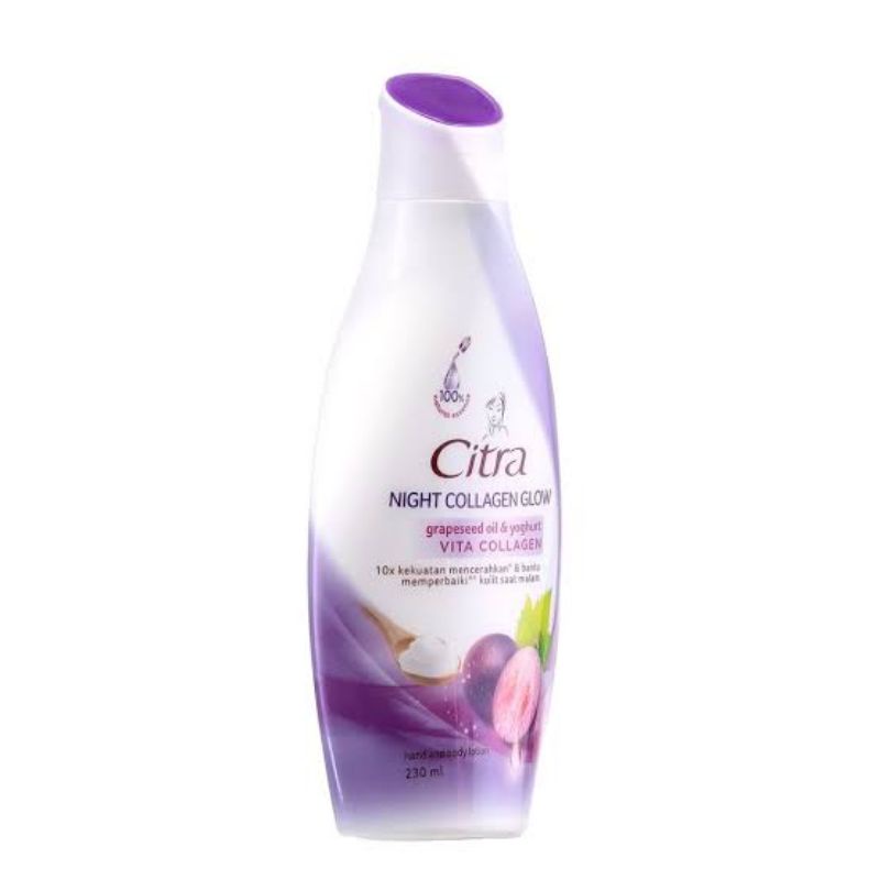 Citra Night Collagen Glow 230ml / Lotion Citra