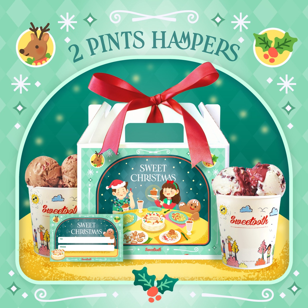 Jual Ice Cream Christmas Hampers! Shopee Indonesia