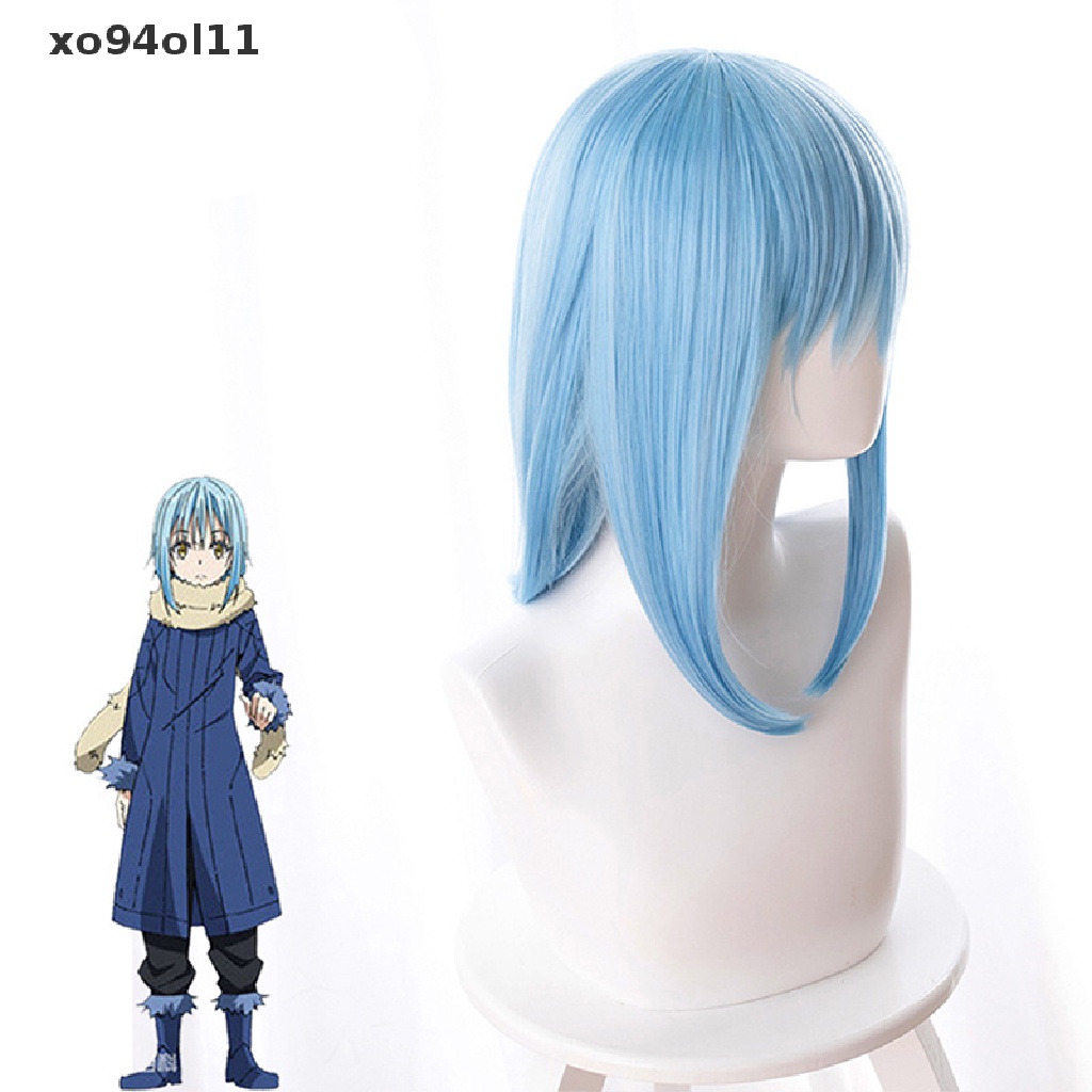 Xo Saat Itu Aku Bereinkarnasi Jadi Slime Cosplay Wig Rimuru Tempest Blue Wig OL