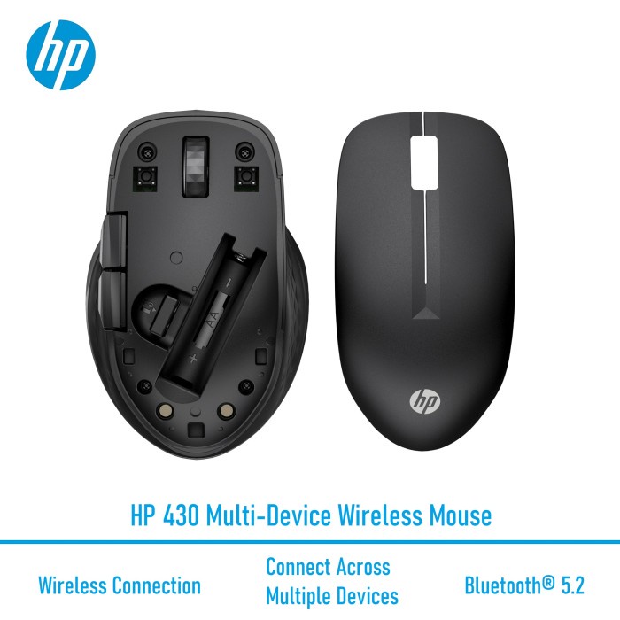 Mouse Wireless HP 430 Bluetooth Multi-Device