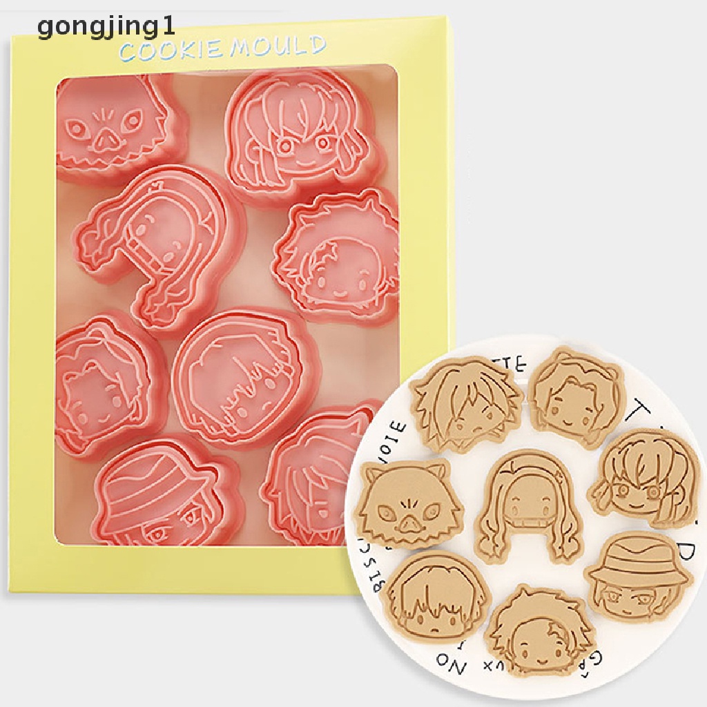 Ggg 8Pcs /Set Cetakan Biskuit Bentuk Karakter Kartun Cookie Cutter Alat Dekorasi Kue ID