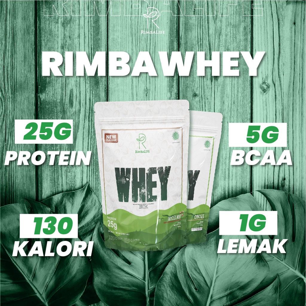 Rimbalife Rimba Whey 2lbs 2 lbs 900 gr Susu Whey Protein Rimba Life Rimbawhey