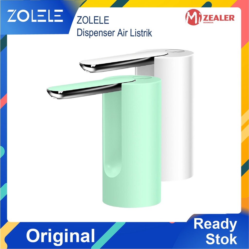 Xiaolang Water Pump, ZOLELE Dispenser Air Listrik, Pompa Air Galon Lipat, Dispenser Air Isi Ulang Nirkabel, Pompa Air Listrik Portabel