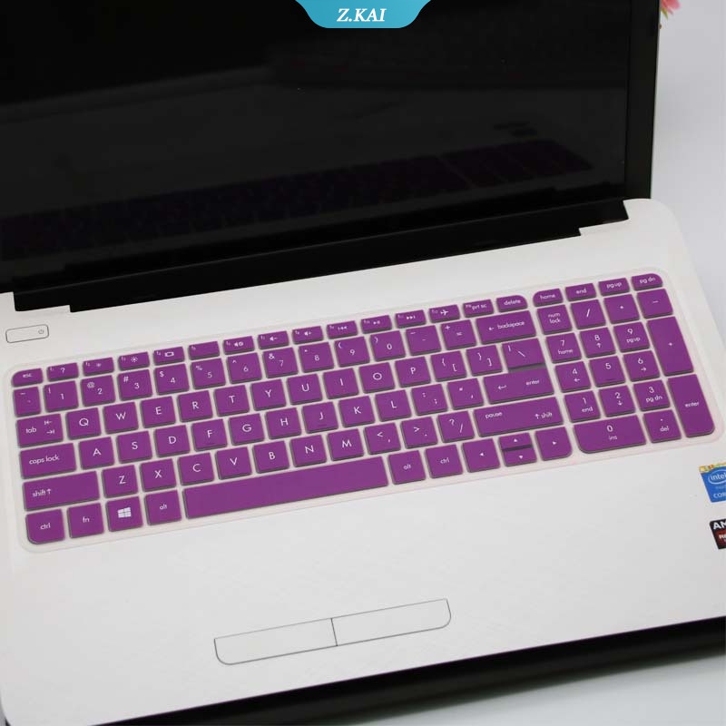 Sarung keyboard Silikon Kulit keyboard Laptop HP 15-ab065T 15-AN005TX 15-ba052nm 15-ba004ax 15-ba079dx 15.6-inch dust proof Sarung keyboard [ZK]
