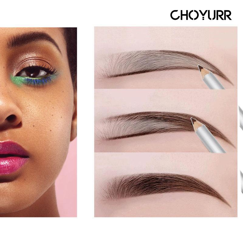 【COD】Eyebrow Pensil Alis Soft Brow Pencil Waterproof Eyebrow Pencil Tahan Air Tahan Lama MakeUp Pensil Alis Import-CH