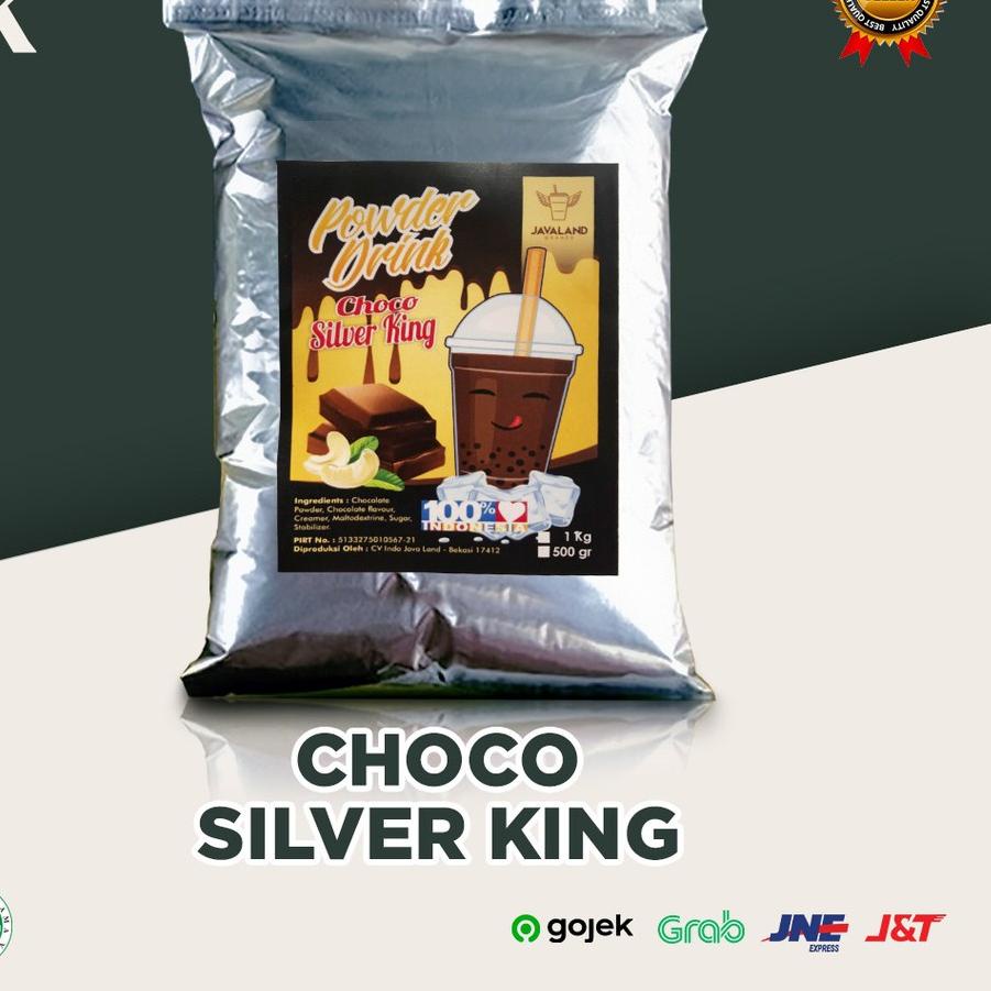 

COD✔️Bubuk Minuman Bubble Powder Drink Choco Silver King Original Javaland|SQ1