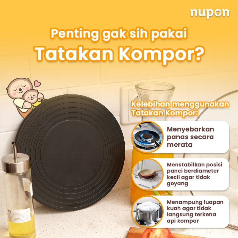 ￼Plat panci/Alas panci anti gosong/Tatakan panci di kompor
