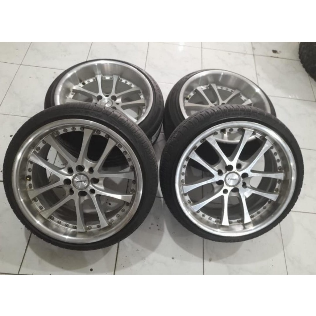 Velg Mobil Celong Ring 17 KRANZE LXZ Murah Plus Ban 205 45 R17 Velg Jazz Yaris Avanza Livinna Mobili