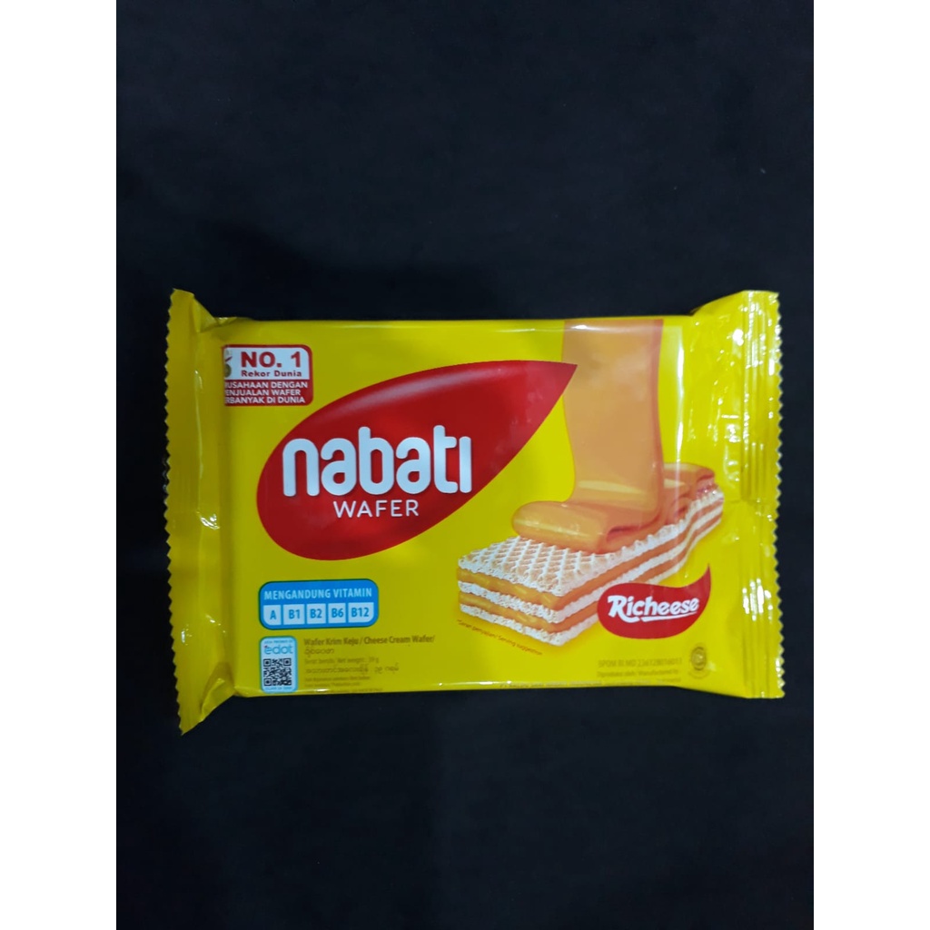 

NABATI WAFER KRIM KEJU 39 GR