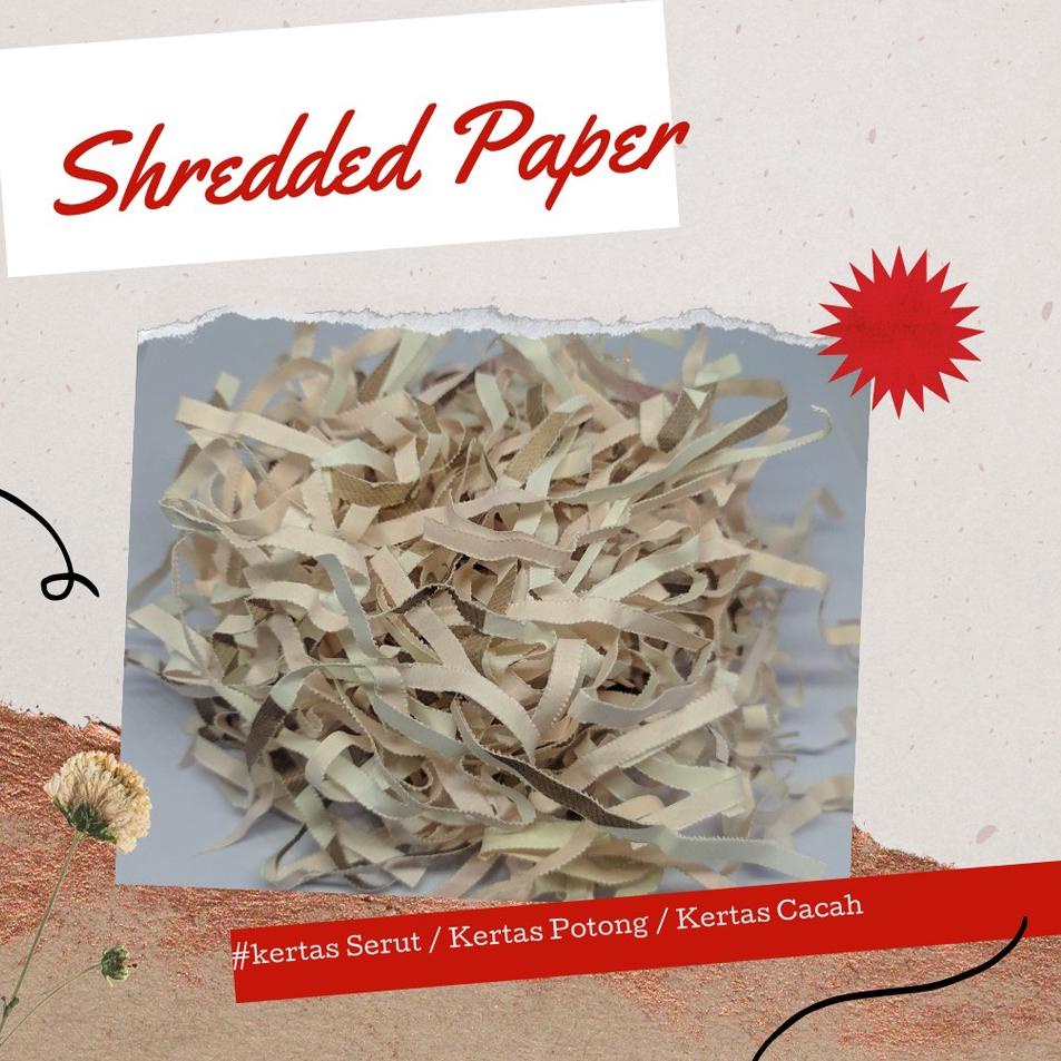 

Obral Belanja KERTAS SERUT 1KG / KERTAS CACAH / SHREDDED PAPER HAMPERS / KERTAS SERUT GIFTBOX