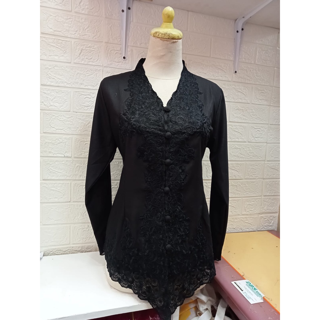 Kebaya Encim Bordir Senada Bahan Katun Toyobo Premium / Atasan kebaya encim / kebaya kartini / kebay