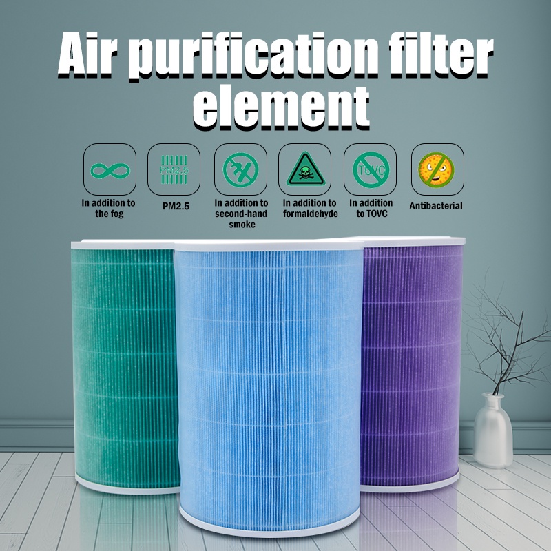 【Untuk 1/2/3/Pro】Filter Replacement untuk Xiaomi/Filter Xiaomi Air Purifier/Mijia Air purifier Filter