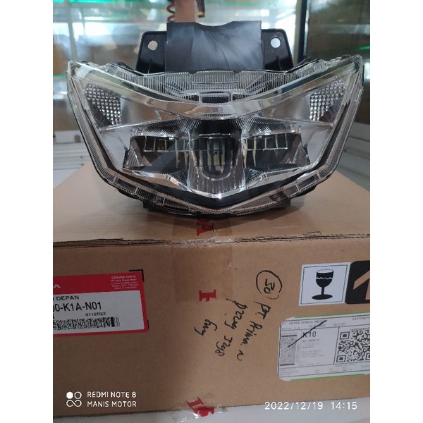 33100-K1A-N01 Reflektor Lampu Depan Beat LED Eco Street K1A