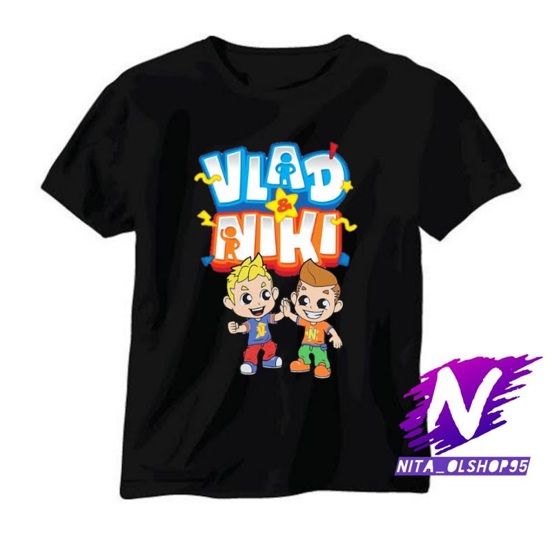 baju anak kaos anak vlad and niki kaos vlad niki