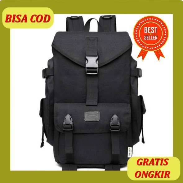 Tas Ransel Pria Distro Keren Terbaru 2021 Kekinian Viral Anak Sekolah Laki Korean Style Remaja Model