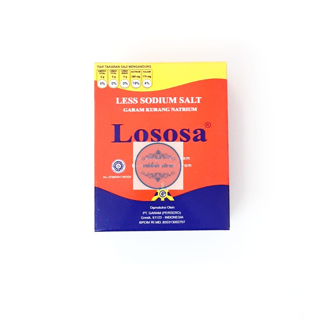 

Lososa Garam rendah antrium 250 g